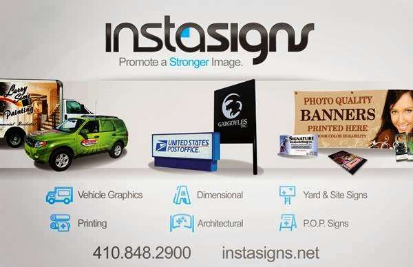 Instasigns | 57 Aileron Ct Suite 16, Westminster, MD 21157, USA | Phone: (410) 848-2900