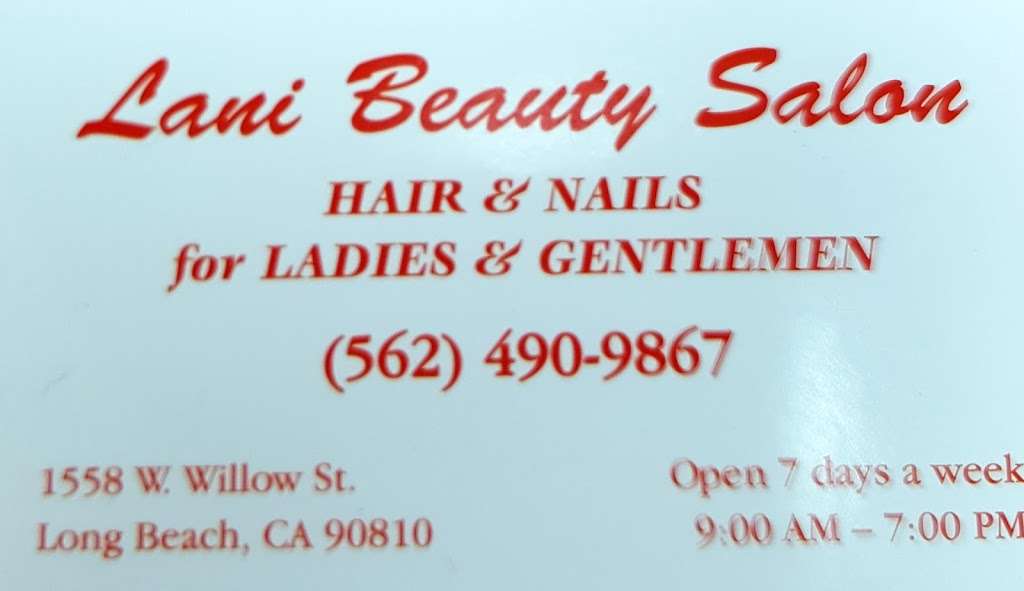 Lani Nail & Hair Salon | 1558 W Willow St, Long Beach, CA 90810, USA | Phone: (562) 490-9867