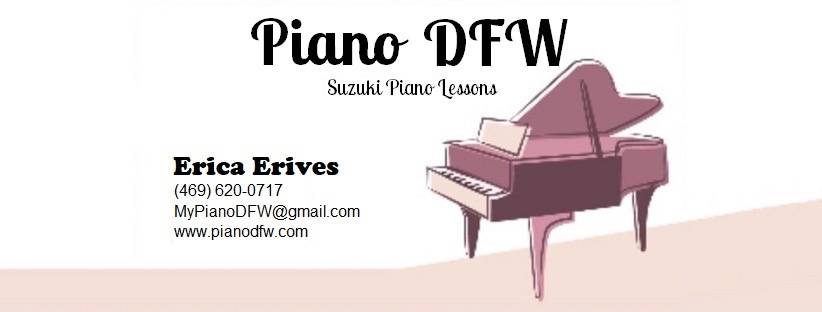 Piano DFW | 7121 Hightower St, Fort Worth, TX 76112, USA | Phone: (469) 620-0717