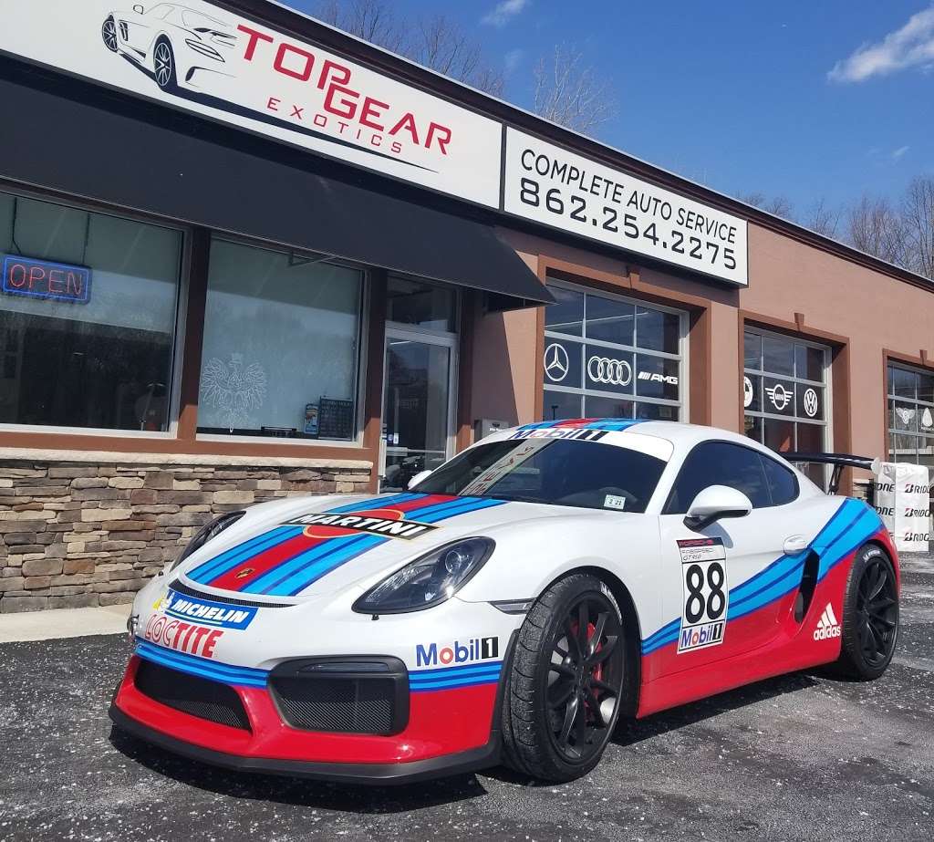 Top Gear Exotics | 1883 US-46, Ledgewood, NJ 07852, USA | Phone: (862) 254-2275