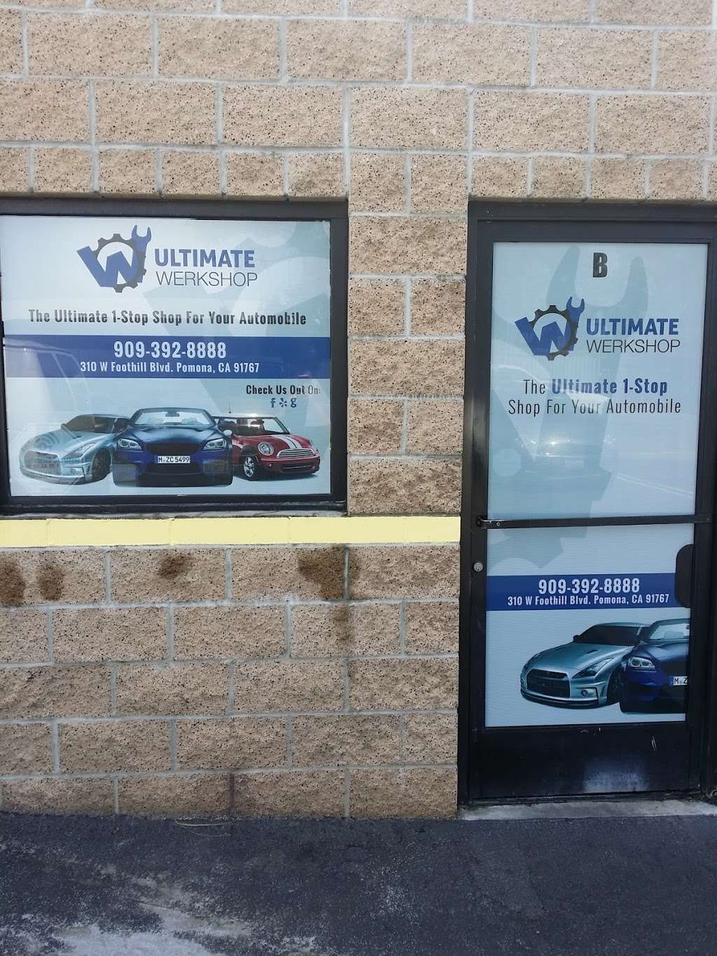 ULTIMATE WERKSHOP | 310 W FOOTHILL BLVD #B, Pomona, CA 91767, USA | Phone: (909) 392-8888