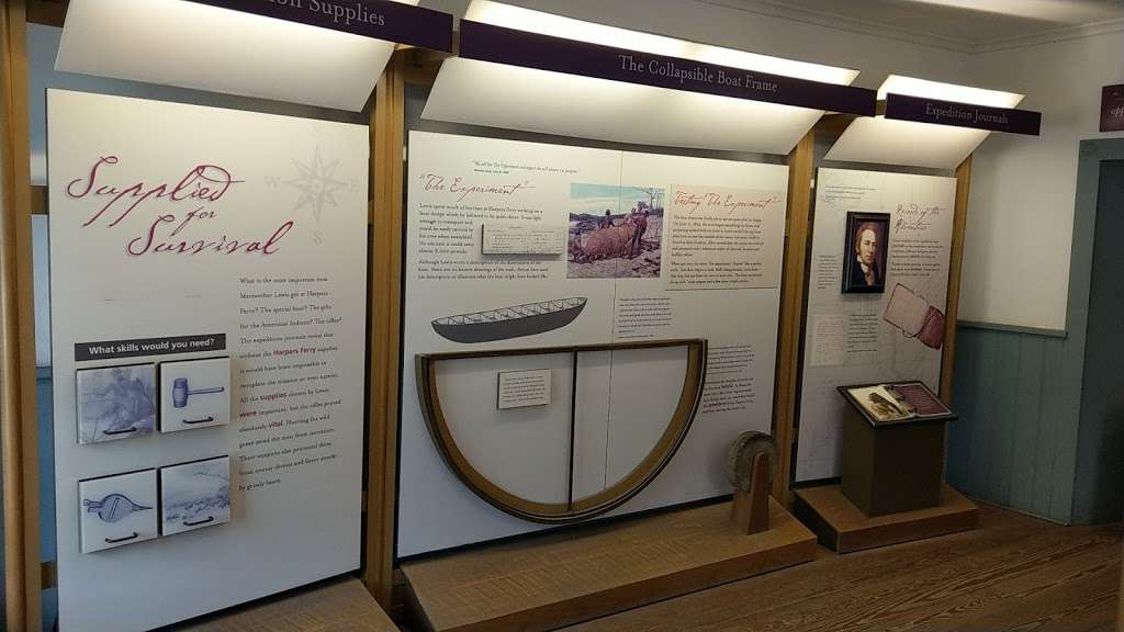 Meriwether Lewis Exhibit | 101-123 Potomac St, Harpers Ferry, WV 25425, USA | Phone: (304) 535-6029