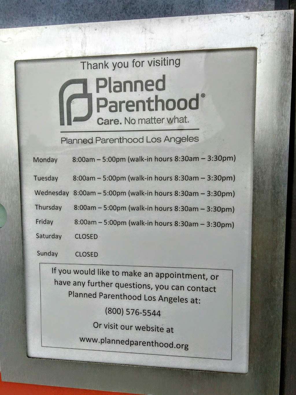Planned Parenthood - Lakewood Health Center | 5525 Del Amo Blvd, Lakewood, CA 90713, USA | Phone: (800) 576-5544