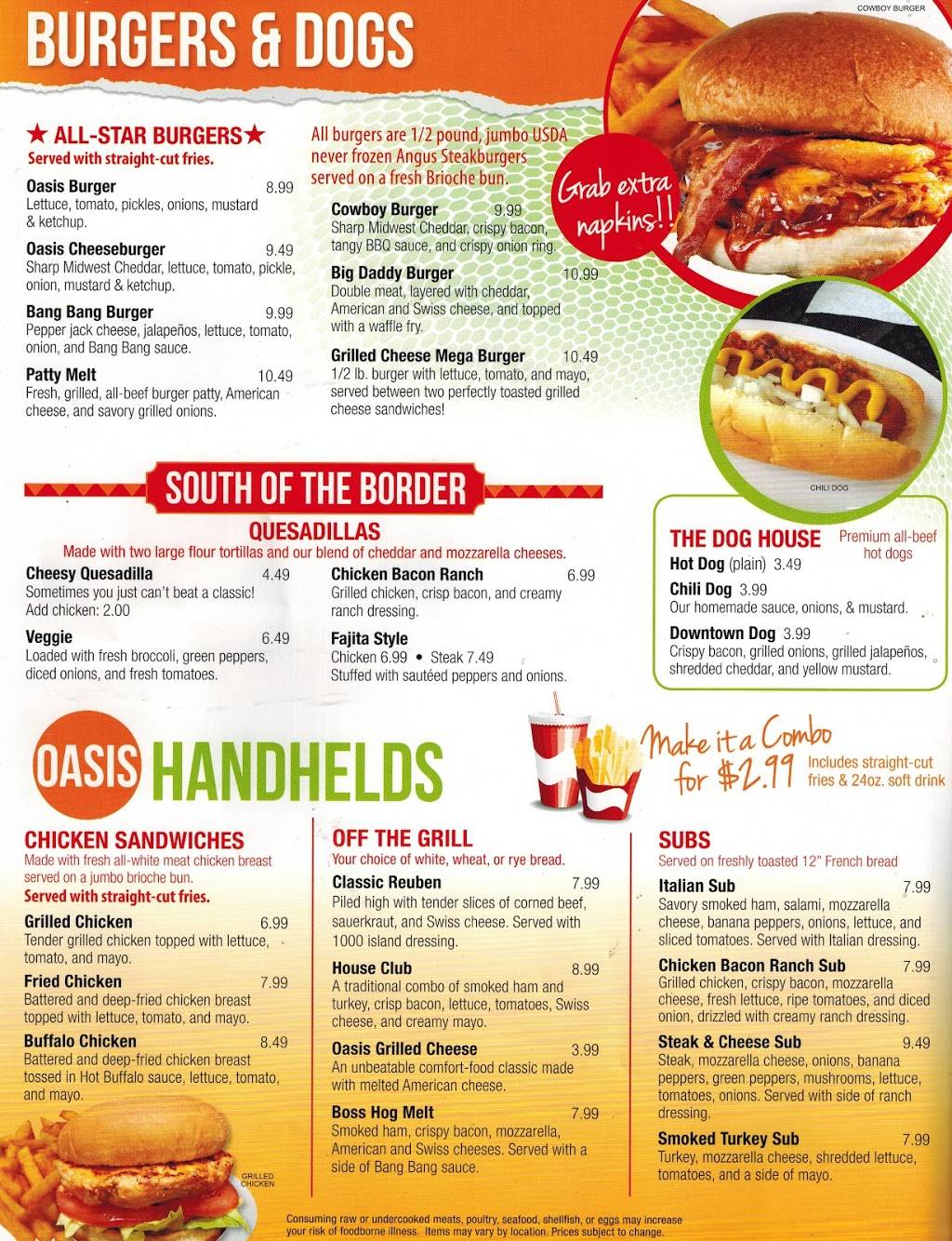 The Oasis Restaurant and Delivery | 2531 S Reynolds Rd, Toledo, OH 43614 | Phone: (567) 225-3663