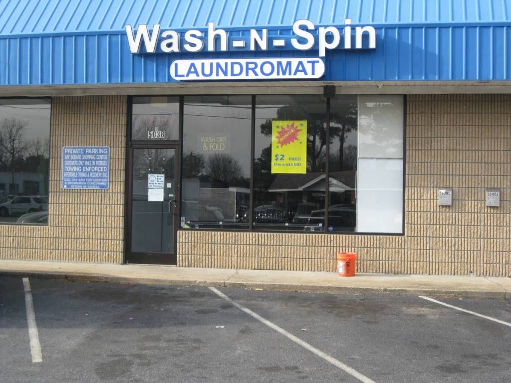 Wash-N-Spin Laundromat | 5038 E Princess Anne Rd, Norfolk, VA 23502, USA | Phone: (757) 632-4132