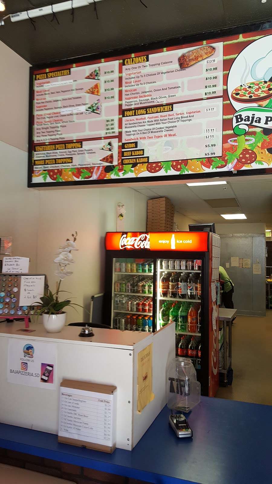 baja pizzeria | 1417 University Ave, San Diego, CA 92103 | Phone: (619) 255-8800