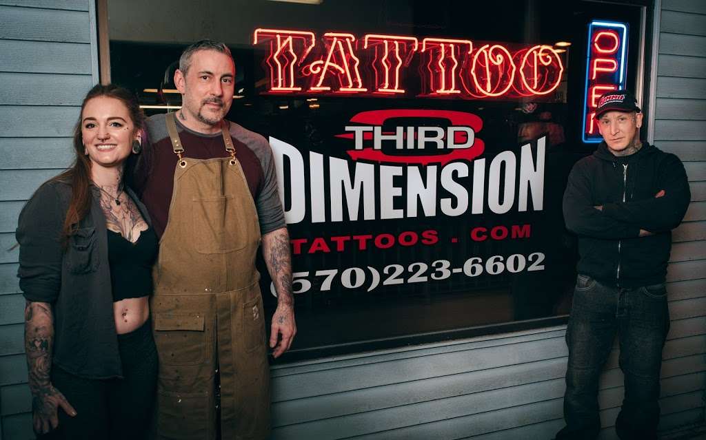 Third Dimension Tattoo | 2610 Milford Rd #18, East Stroudsburg, PA 18301 | Phone: (570) 223-6602