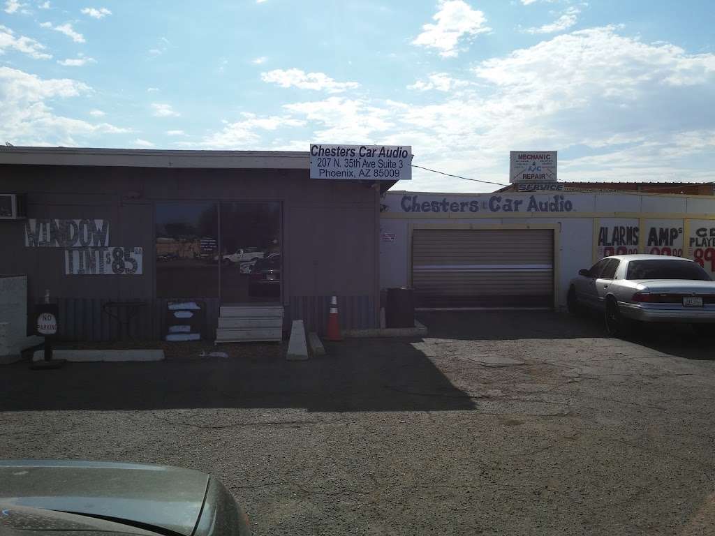 Chesters Car Audio | 207 N 35th Ave, Phoenix, AZ 85009 | Phone: (602) 460-4329