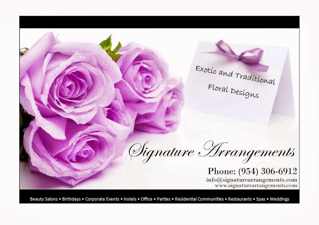 Signature Arrangements | 3405 NW 44th St, Fort Lauderdale, FL 33319 | Phone: (954) 306-6912