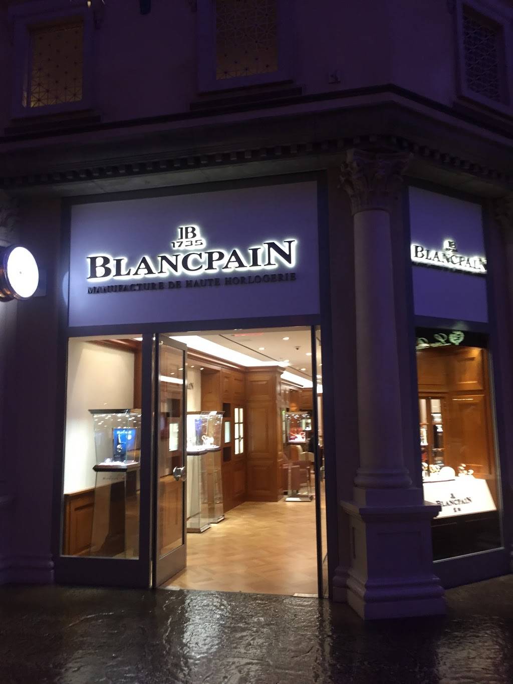 Blancpain Boutique | 3500 S Las Vegas Blvd, Las Vegas, NV 89109, USA | Phone: (702) 369-1735