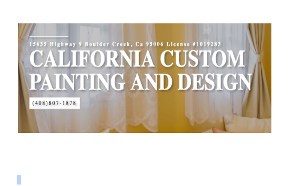 California Custom Painting and Design | 15635 CA-9, Boulder Creek, CA 95006, USA | Phone: (408) 807-1878