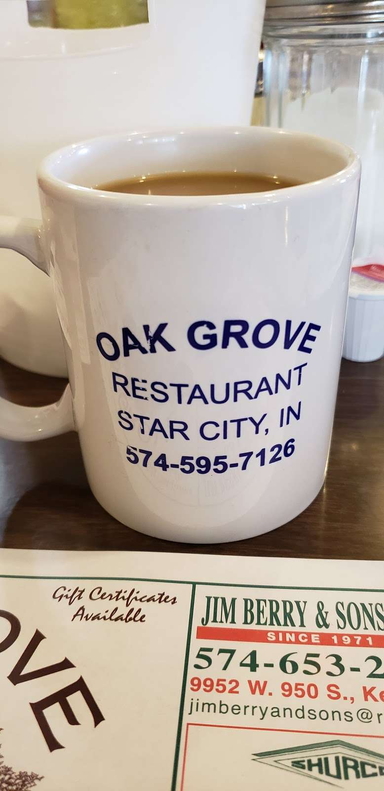 Oak Grove Restaurant | 5401 US-35, Star City, IN 46985, USA | Phone: (574) 595-7126
