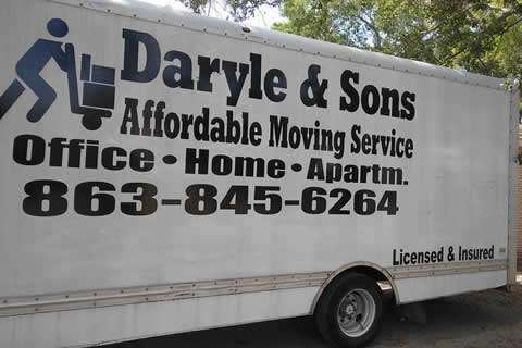 Daryls Moving Service | 2480 Ave B SW, Winter Haven, FL 33880, USA | Phone: (863) 845-6264