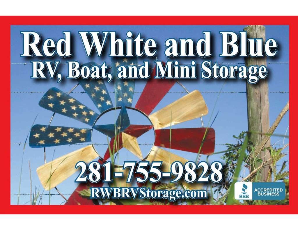 Red White and Blue RV, Boat, and Mini Storage | 34278 Mayer Rd, Hempstead, TX 77445, USA | Phone: (281) 755-9828