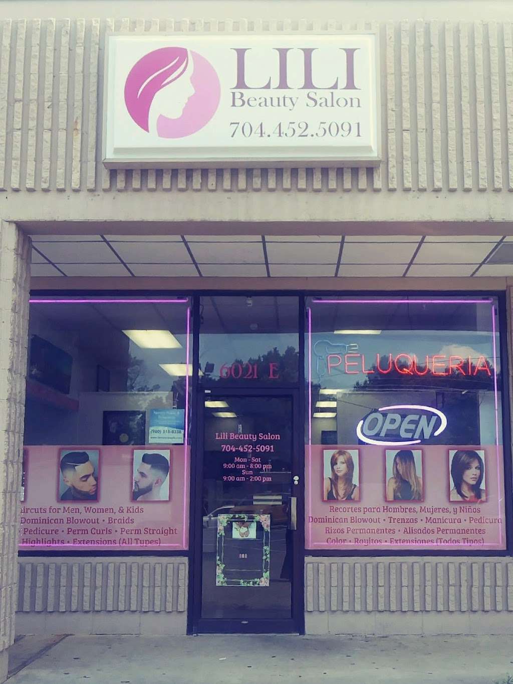 Lili Beauty Salon | 6021 The Plaza suite e, Charlotte, NC 28215, USA | Phone: (704) 452-5091