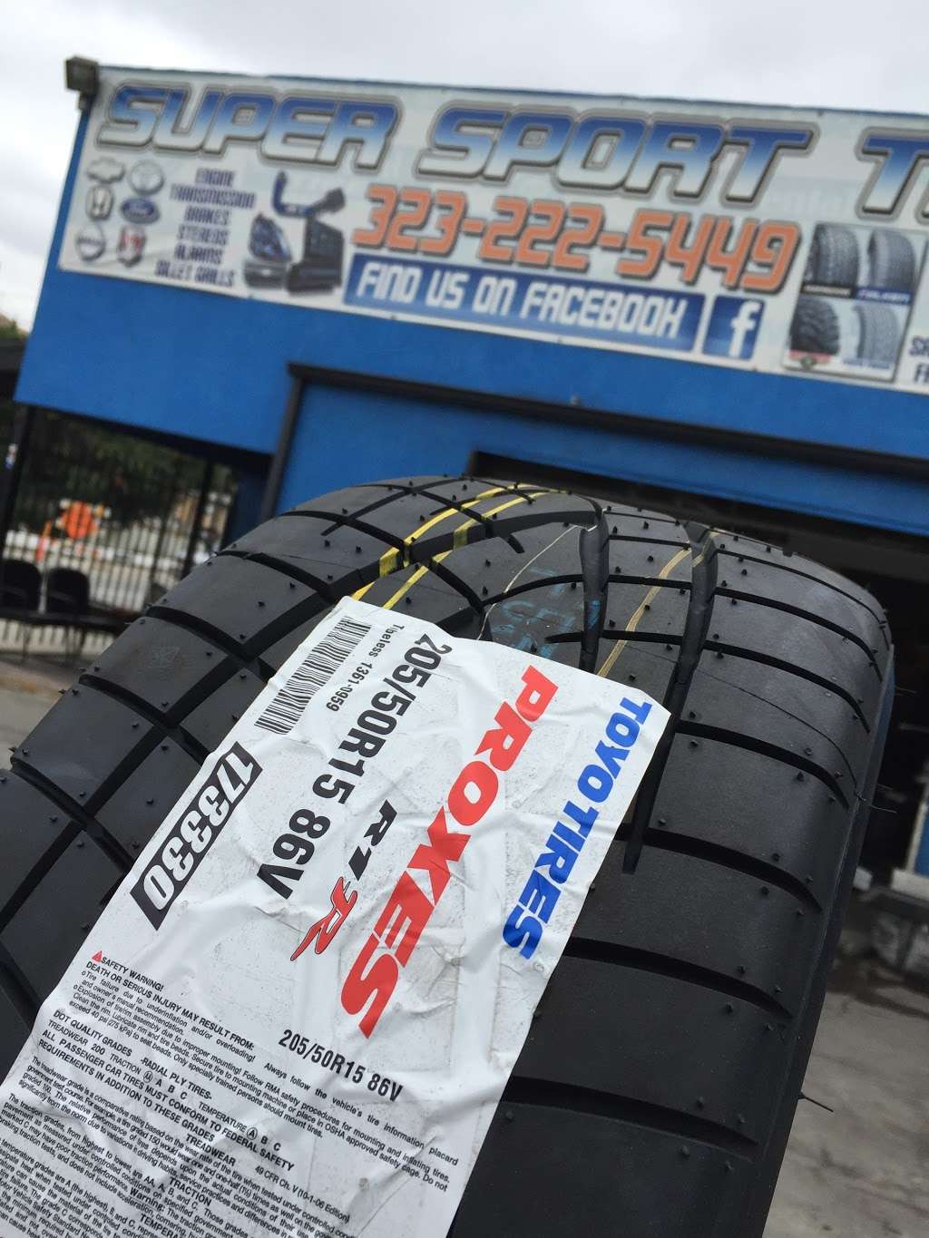 Supersport Tires | 4343 Huntington Dr N, Los Angeles, CA 90032, USA | Phone: (323) 222-5449