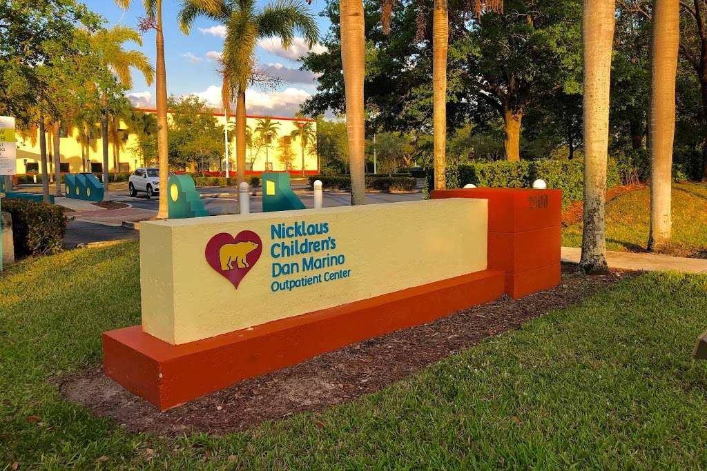 Nicklaus Childrens Dan Marino Outpatient Center | 2900 S Commerce Pkwy, Weston, FL 33331, USA | Phone: (954) 385-6200