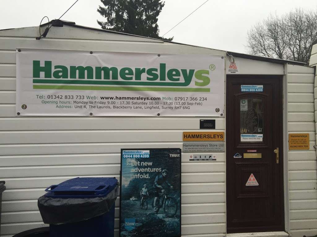 Hammersleys Store Limited | Unit 4 The Laurels, Blackberry Lane, Felcourt, Lingfield RH7 6NG, UK | Phone: 01342 833733