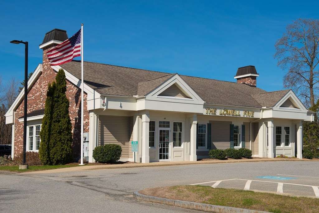 Lowell Five Bank | 65 Groton St, Pepperell, MA 01463, USA | Phone: (978) 452-1300