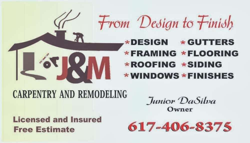 J&M Carpentry and Remodeling | 33 Bridge St, Raynham, MA 02767, USA | Phone: (617) 406-8375