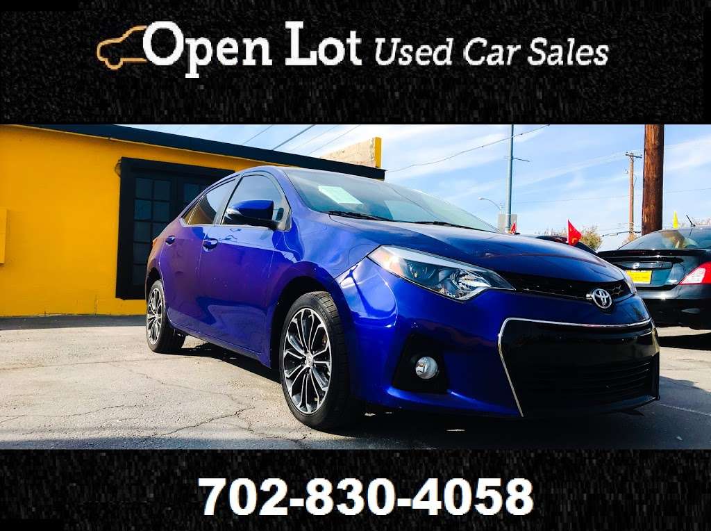 Open Lot Used Cars | 2610 N Las Vegas Blvd, North Las Vegas, NV 89030, USA | Phone: (702) 830-4058