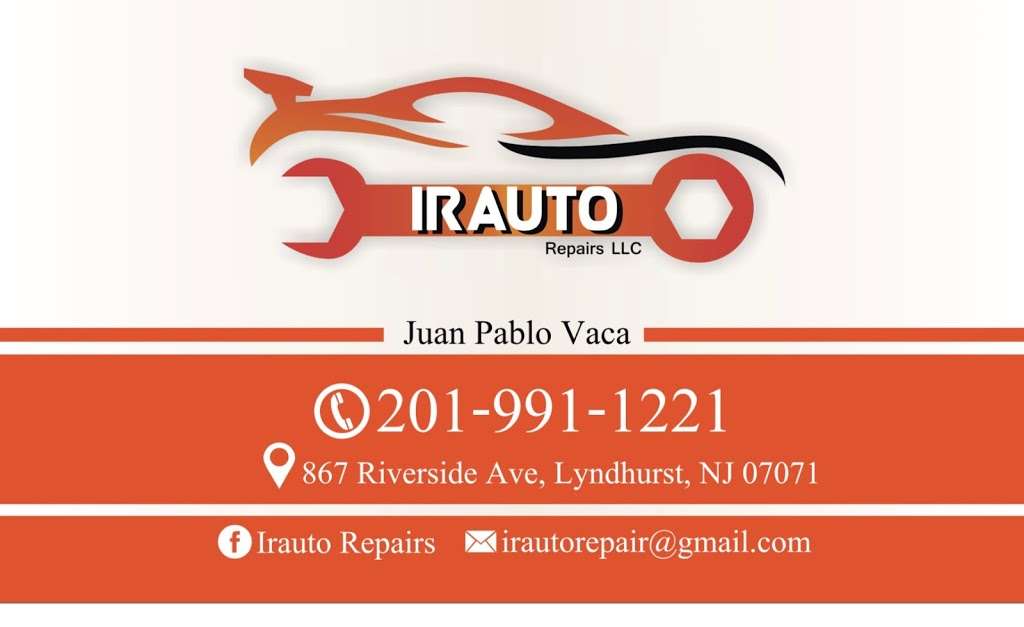 IRAUTO | 3342, 867 Riverside Ave, Lyndhurst, NJ 07071, USA | Phone: (201) 991-1221