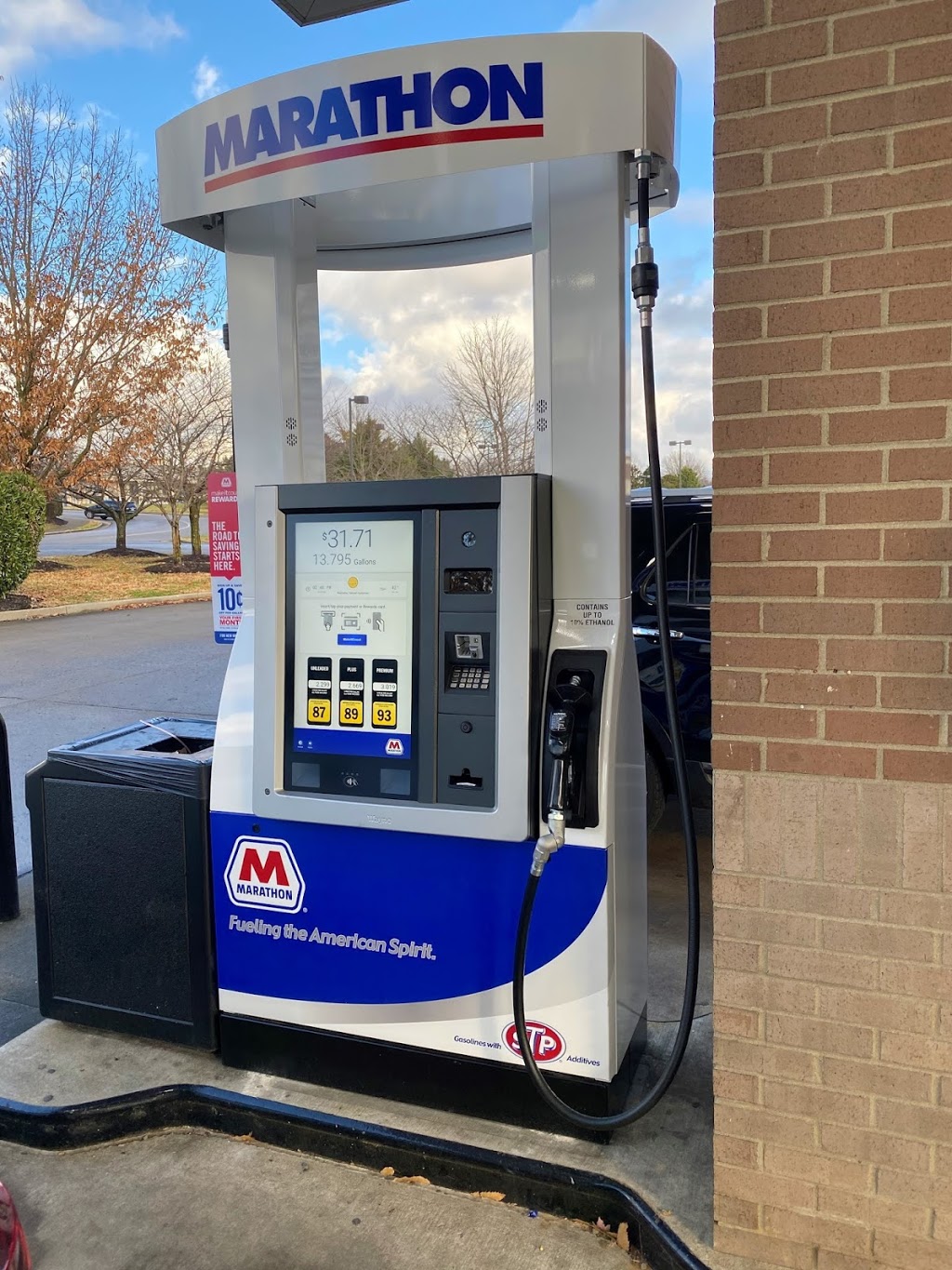 Marathon Gas | 1017 Riverside Dr, Franklin, TN 37064, USA | Phone: (615) 224-3305