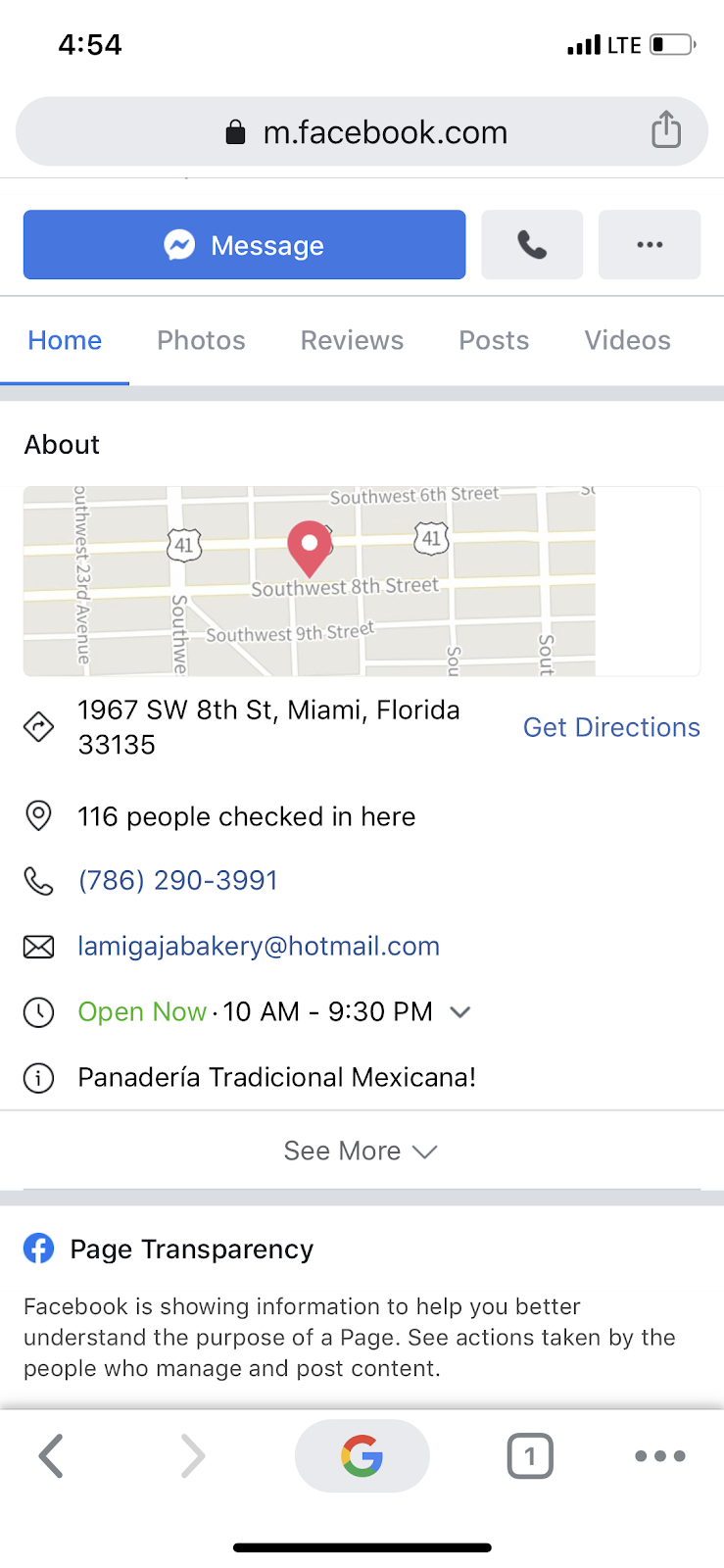 La Migaja Mexican Bakery | 1963 SW 8th St, Miami, FL 33135, USA | Phone: (786) 499-7846