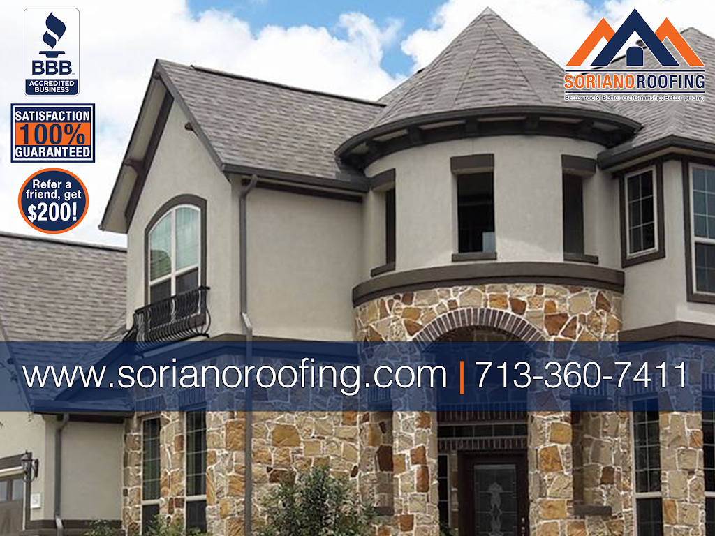 SORIANO ROOFING | 6633 Hillcroft St #109, Houston, TX 77081, USA | Phone: (713) 360-7411