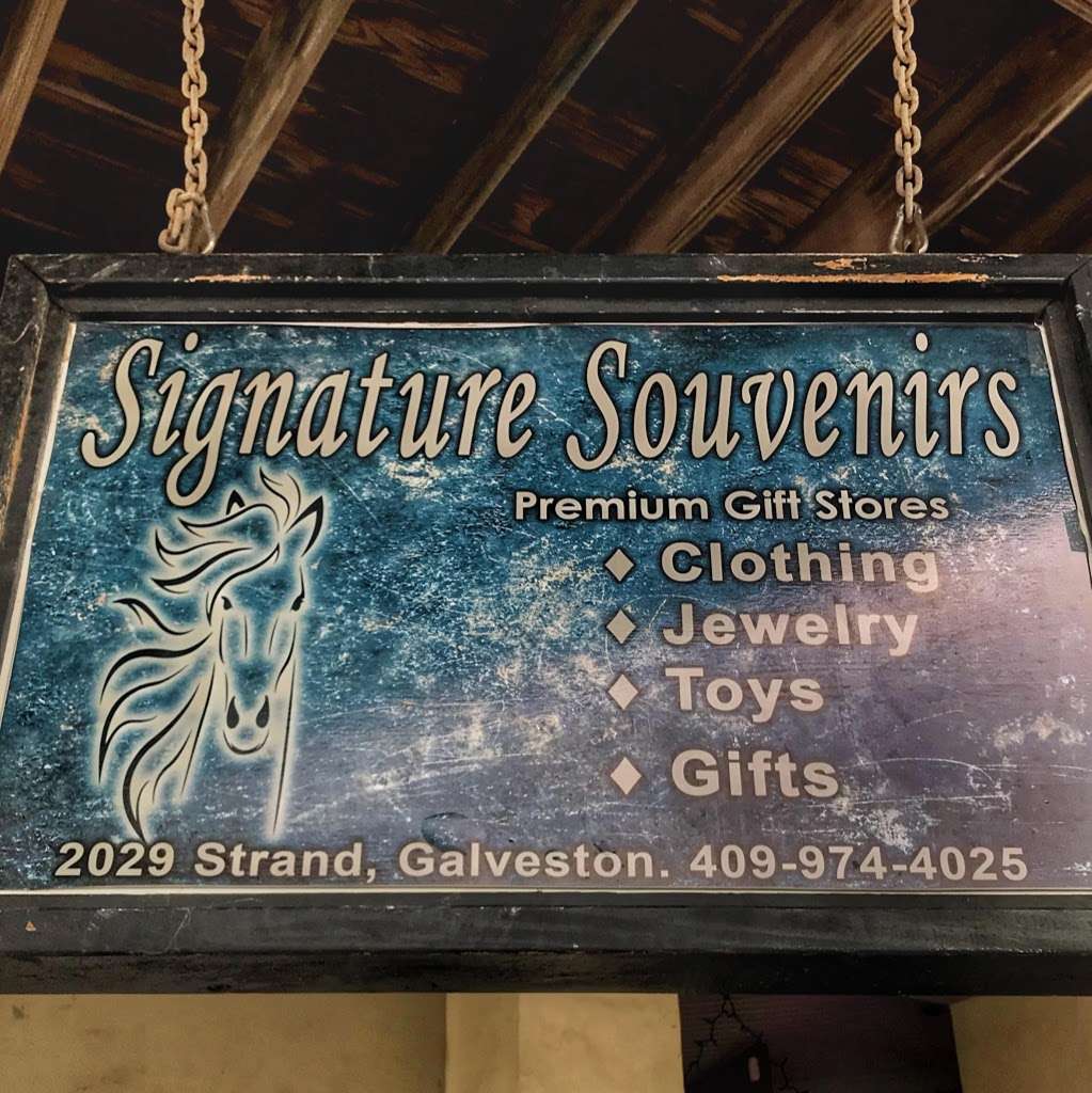 Signature Souvenirs | 2029 Strand St #1, Galveston, TX 77550, USA | Phone: (832) 788-7109