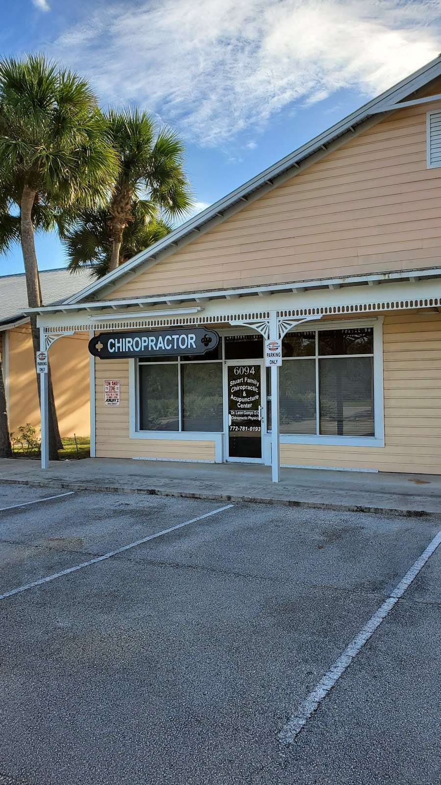 Stuart Family Chiropractic & Acupuncture Center | 6094 SE Federal Hwy, Stuart, FL 34997, USA | Phone: (772) 781-0193