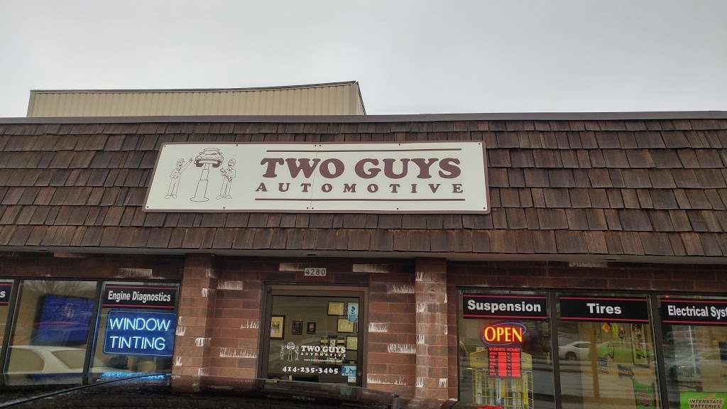 Two Guys Automotive | 4280 S 108th St, Greenfield, WI 53228, USA | Phone: (414) 235-3465