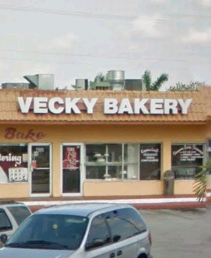 Vecky Bakery Hollywood | 7395 Davie Road Extension, Hollywood, FL 33024, USA | Phone: (954) 436-4022