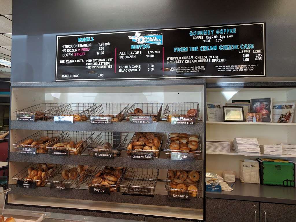 Bagel Express | 4670 Hwy 6, Sugar Land, TX 77478 | Phone: (281) 242-2435