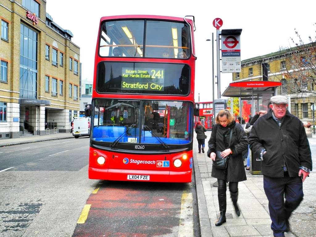 Stratford Broadway (Stop K) | London E15 4PG, UK