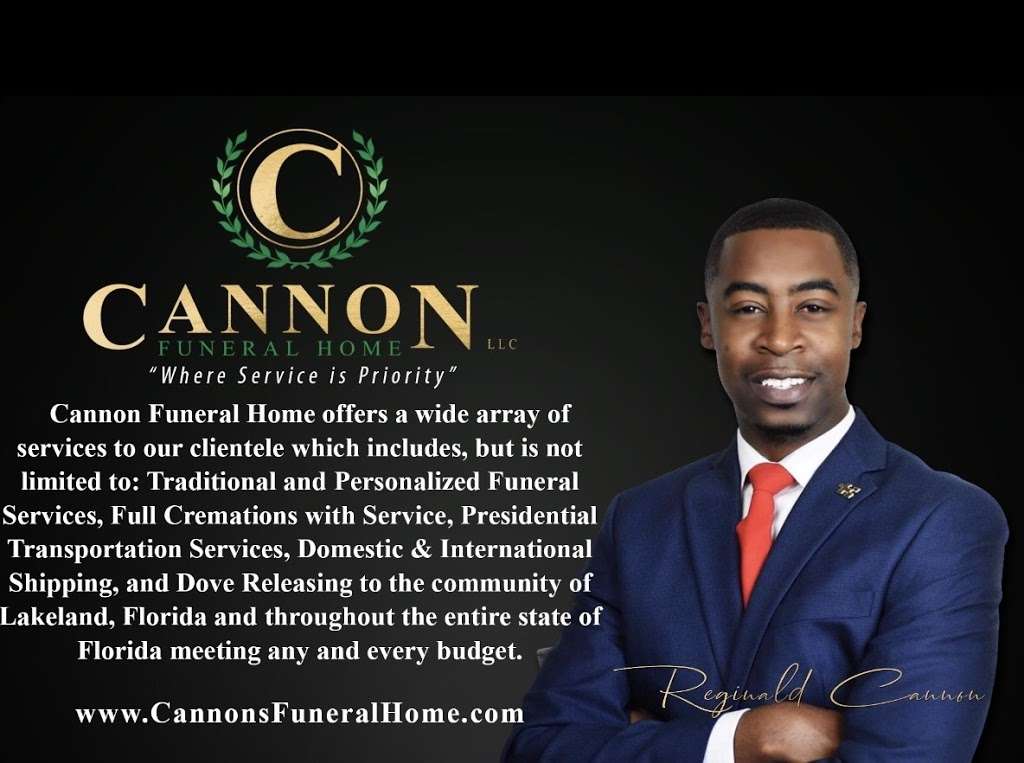 Cannon Funeral Home LLC | 317 W Memorial Blvd, Lakeland, FL 33815, USA | Phone: (863) 210-5665