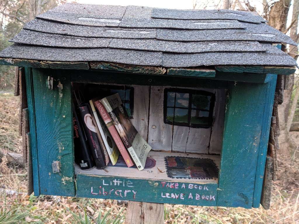 Ms Little Library | Horsepen Run Stream Valley Park near Emerald Chase Tennis Court, Oak Hill, VA 20171