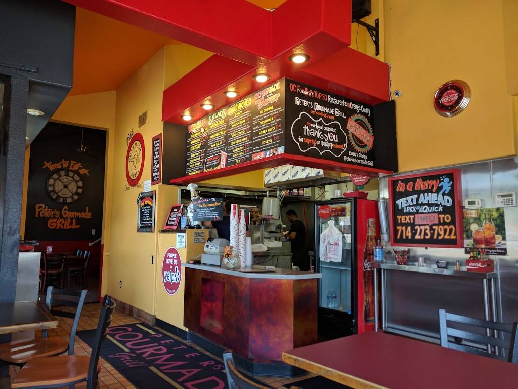 Peters Gourmade Grill | 14311 Newport Ave, Tustin, CA 92780, USA | Phone: (714) 832-2099
