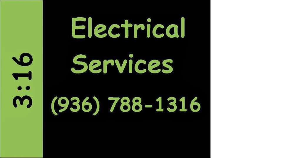 3:16 Electrical Services | 10112 Longmire Rd, Conroe, TX 77304, USA | Phone: (936) 788-1316