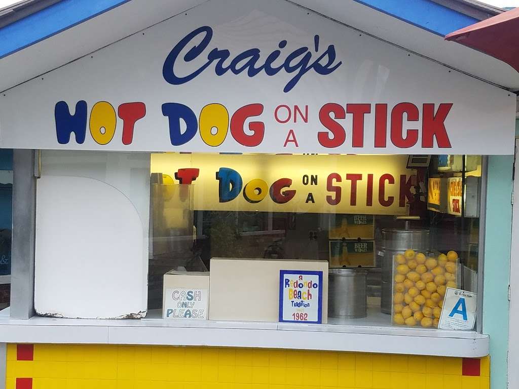 Craigs Hot Dog on A Stick | 206 Fishermans Wharf, Redondo Beach, CA 90277 | Phone: (310) 374-4974