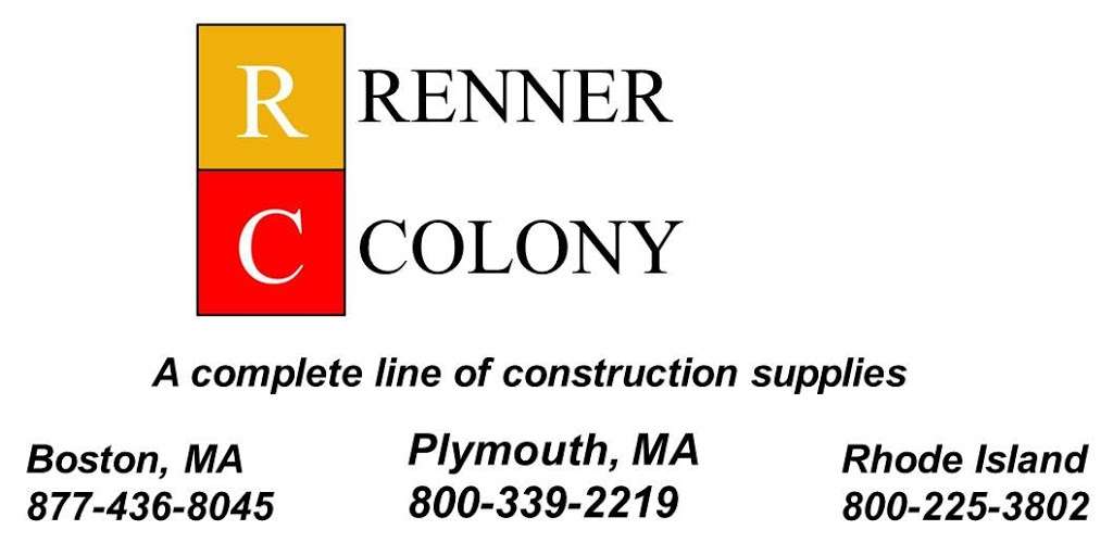Renner Colony Tool & Supply | 130 Camelot Dr Unit 1, Plymouth, MA 02360, USA | Phone: (508) 746-2219