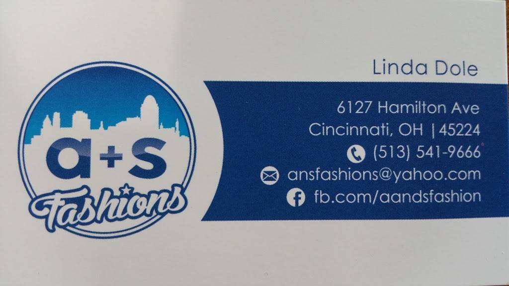 A&S Fashions | 6127 Hamilton Ave, Cincinnati, OH 45224, USA | Phone: (513) 541-9666