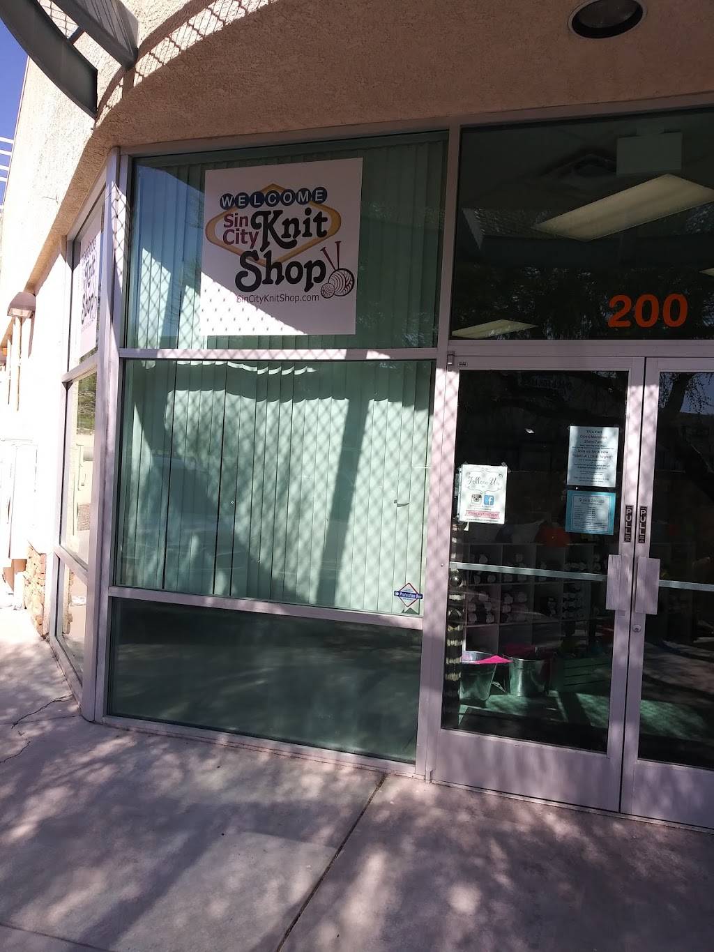 Sin City Knit Shop | 8826 S Eastern Ave Suite 110, Las Vegas, NV 89123, USA | Phone: (702) 641-0210