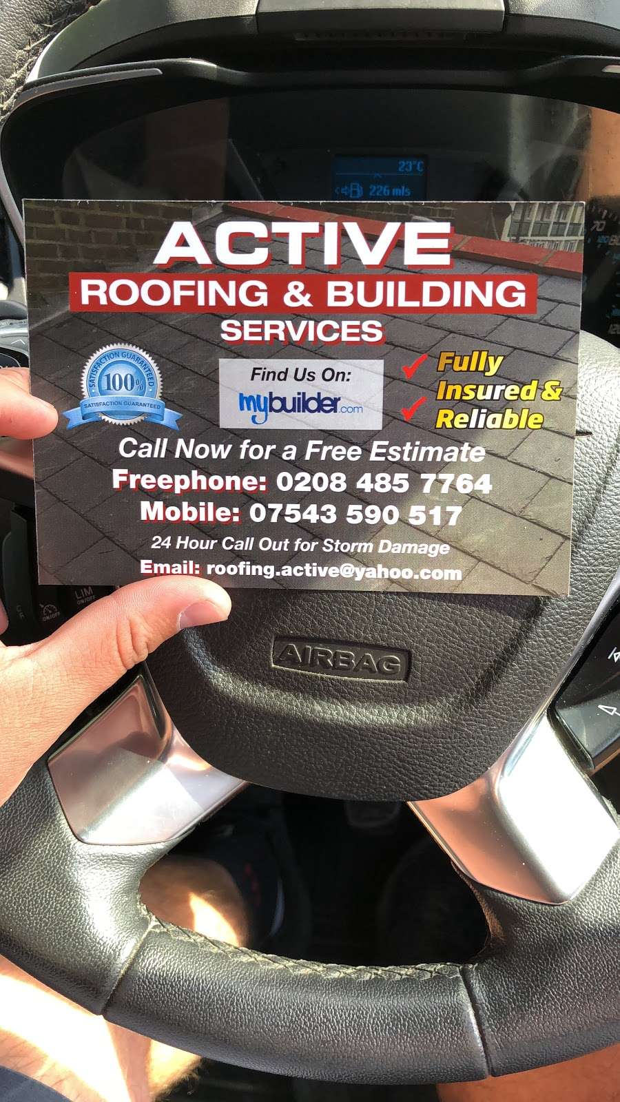 Active roofing & building services | Hilrise, Dartford DA2 7HY, UK | Phone: 07543 590517