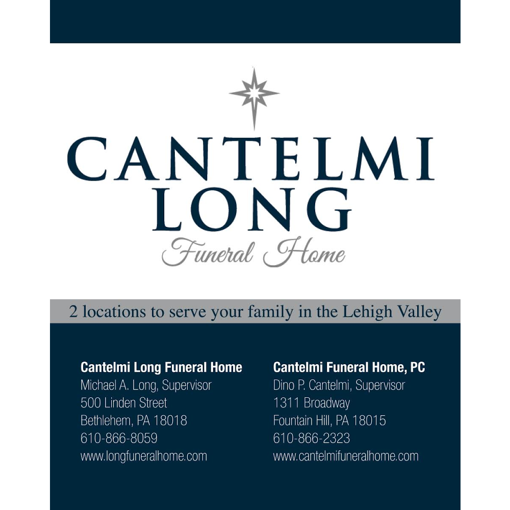 Cantelmi Long Funeral Home | 500 Linden St, Bethlehem, PA 18018 | Phone: (610) 866-8059