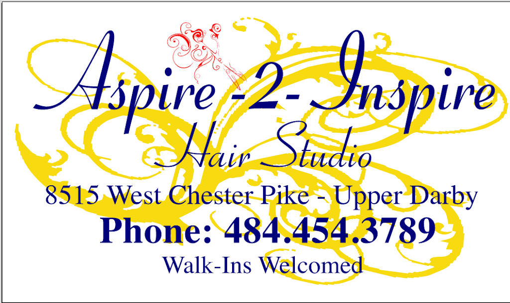 Aspire 2 Inspire Hair Studio | 8515 West Chester Pike, Upper Darby, PA 19082, USA | Phone: (484) 454-3789