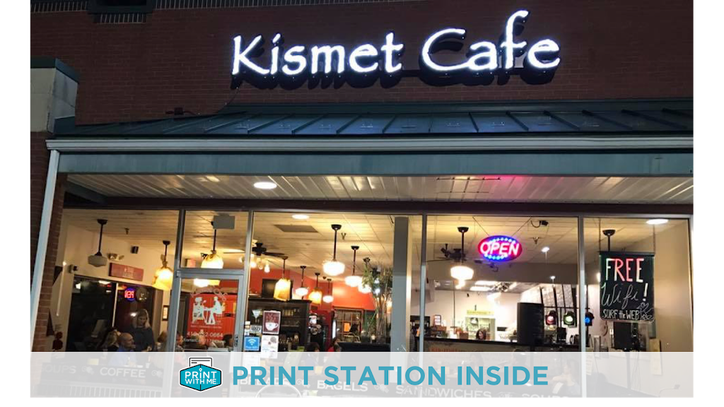 PrintWithMe Print Kiosk at Kismet Cafe | 1311 Londontown Blvd, Sykesville, MD 21784, USA | Phone: (773) 797-2118