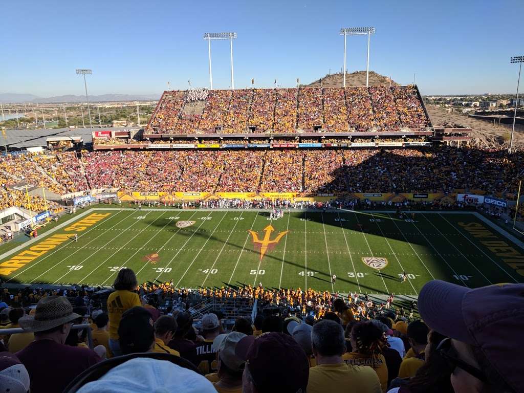 Sun Devil Football Stadium | 500 E Veterans Way, Tempe, AZ 85287, USA | Phone: (480) 727-0000