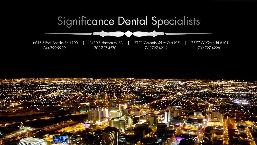 Significance Dental Specialists | 6018 S Fort Apache Rd Ste. 100, Las Vegas, NV 89148 | Phone: (702) 547-9977