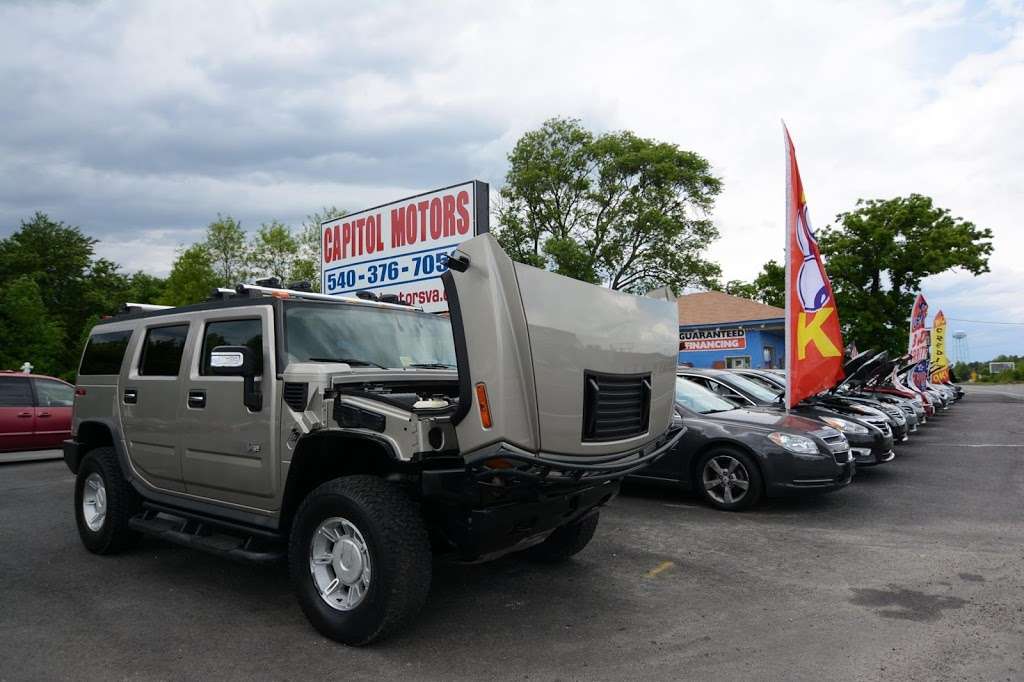 Capitol Motors, LLC 8608 Jefferson Davis Hwy, Fredericksburg, VA